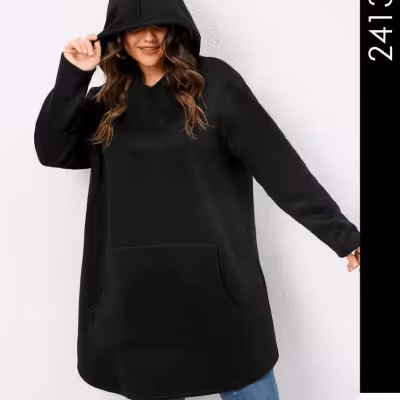 هودی بلند دورس پنبه سایزبزرگ24138(موجودی سوال شود)