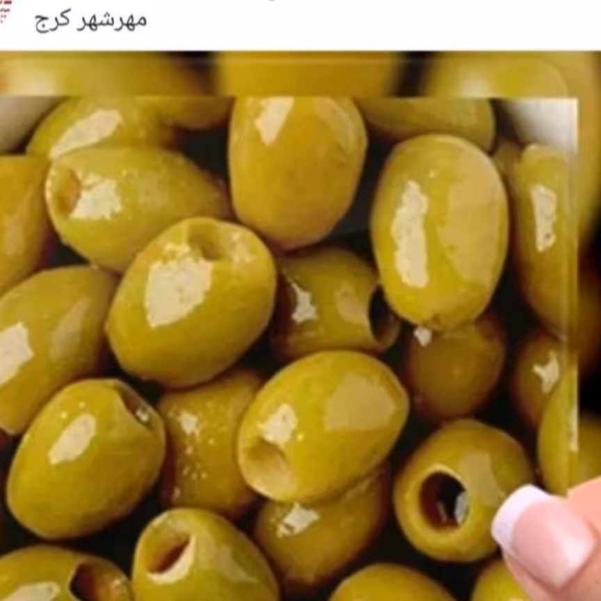 زیتون شور درسته بی هسته تک نفره رستورانی 