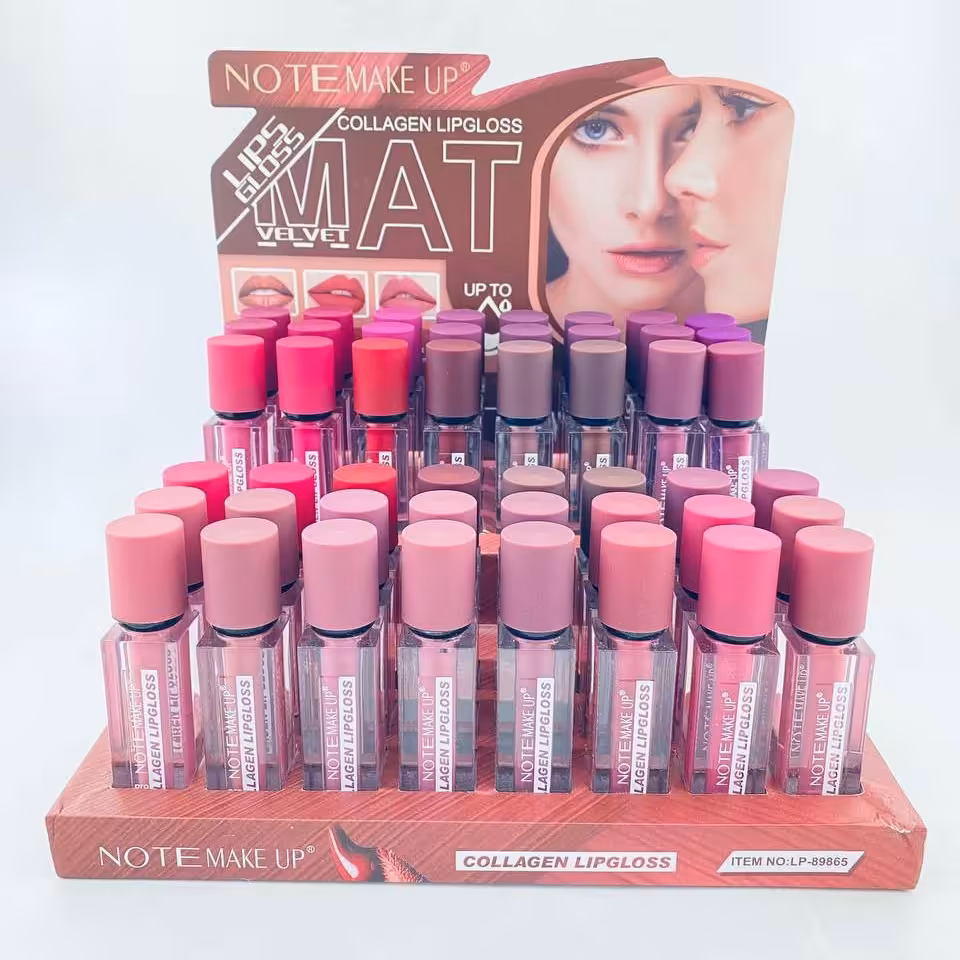 پک 12 عددی رژ مایع نوت سری کلاژن