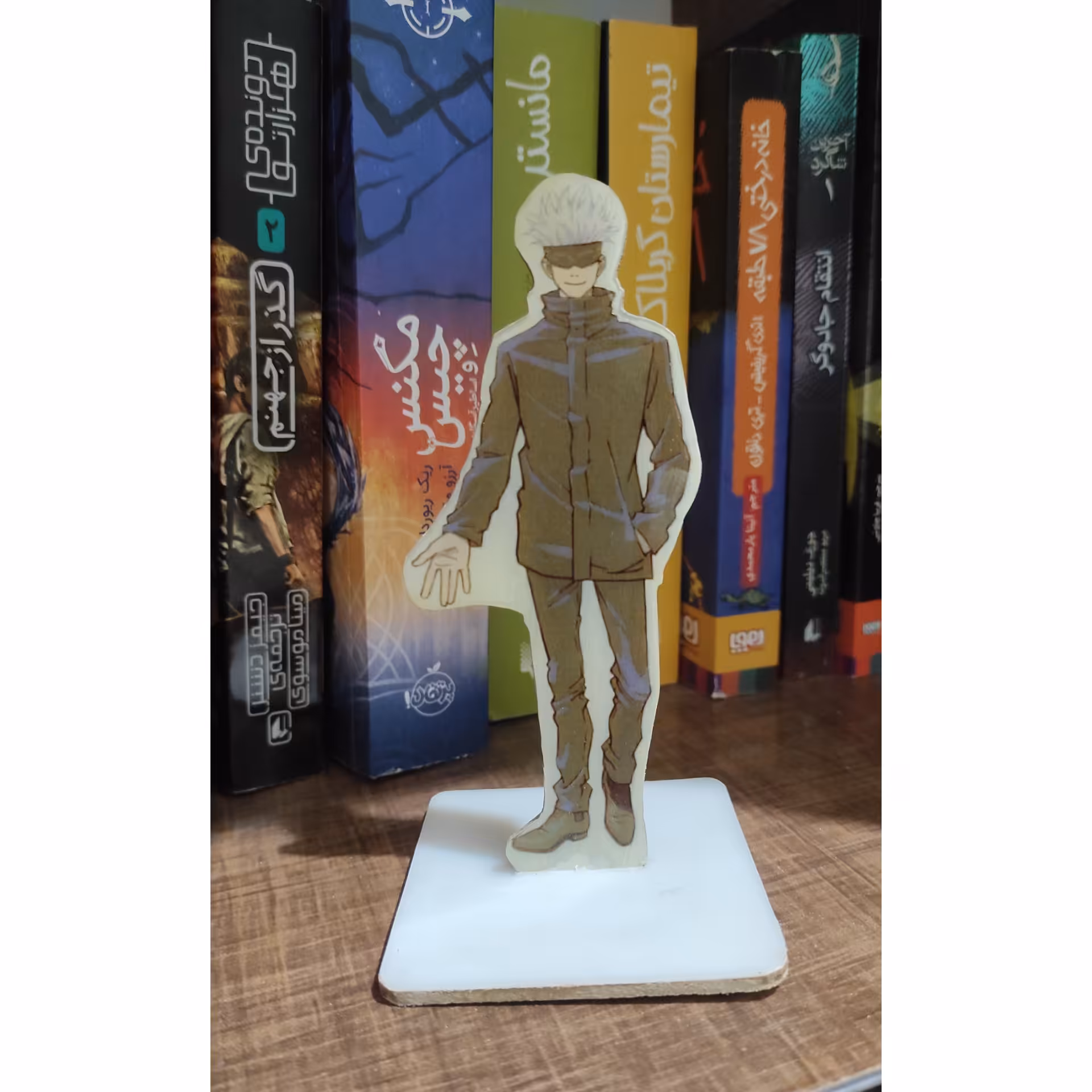 استند چوب و رزین با عکس دلخواه