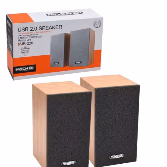 اسپیکر 2 تکه لپ تاپی مچر (MACHER) مدل MR220




