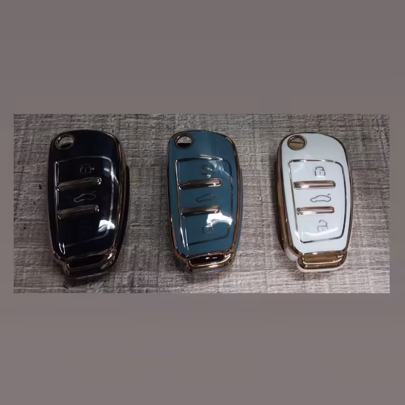 کاور ریموت لاکچری(tpu) طرح سرامیکی مناسب برای ام وی ام X22(سه دکمه) (پس کرایه)