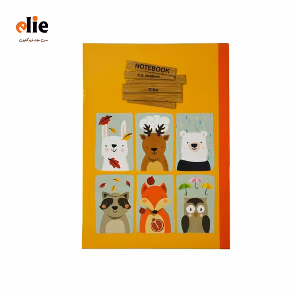 دفتر 60 برگ پاپکو طرح پاییز