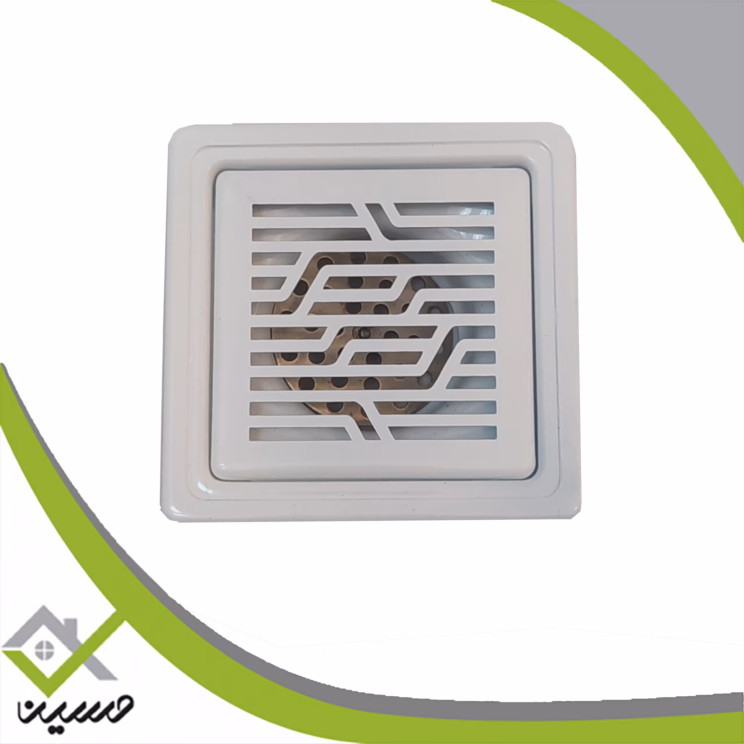 کفشور هفت سی استیل مدل رم سفید سایز 10در 10(هزینه ارسال پس کرایه است)