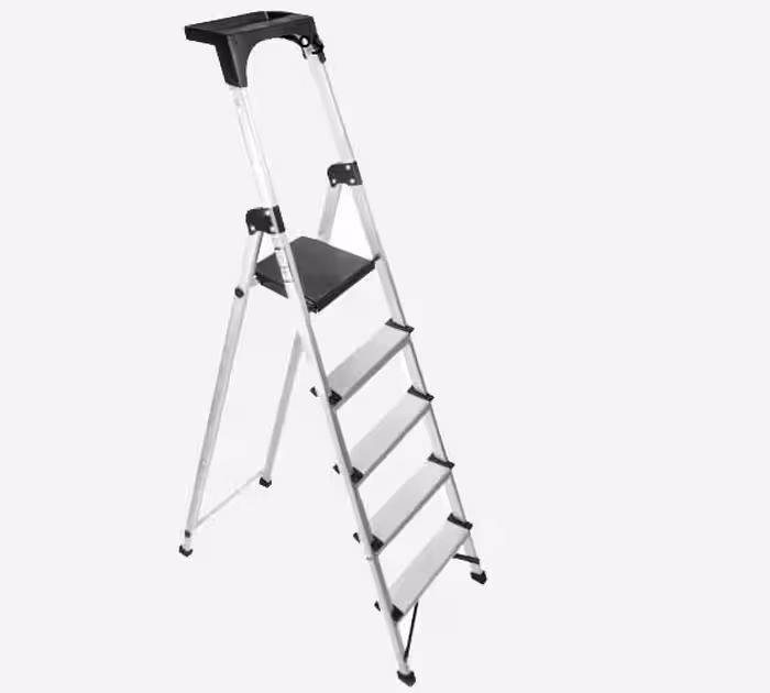 نردبان 5 پله آلومینیوم صادراتی یونیک کد 2305