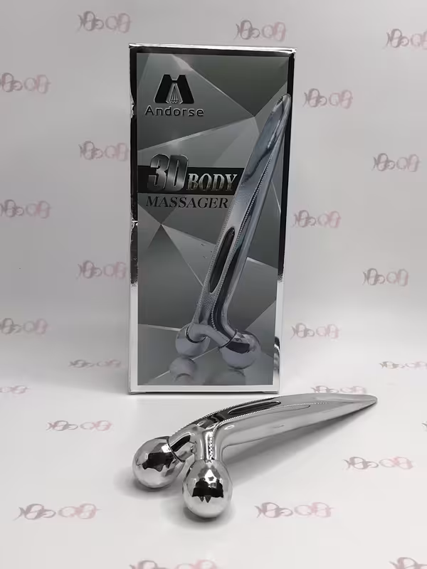 ماساژور دستی رولر سه بعدی صورت و بدن تیتانیوم 3D