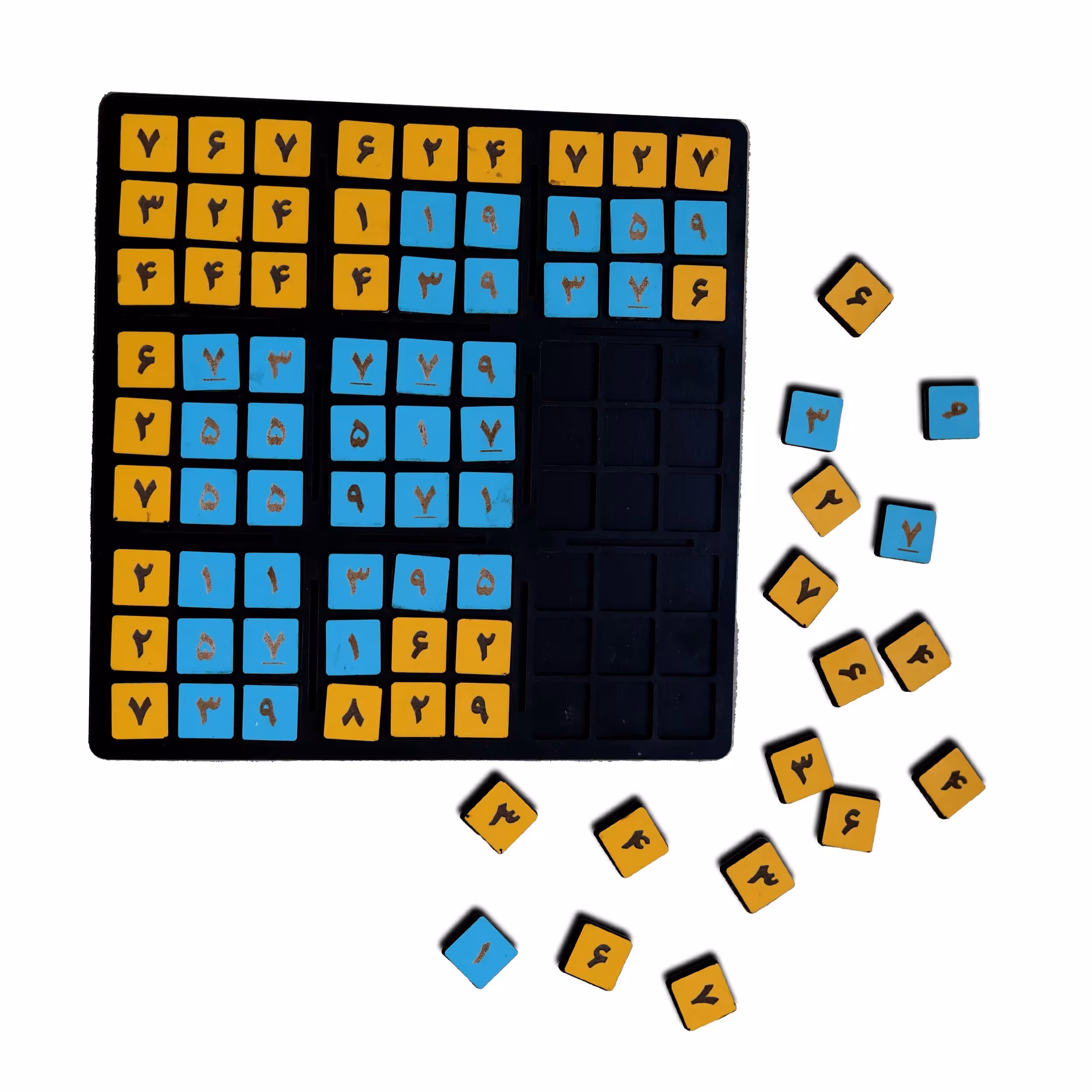 سودوکو چوبی بازی فکری رومیزی ، بازی Sudoku چوبی