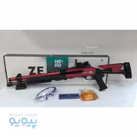 تفنگ اسباب بازی شاتگان پوکه پران