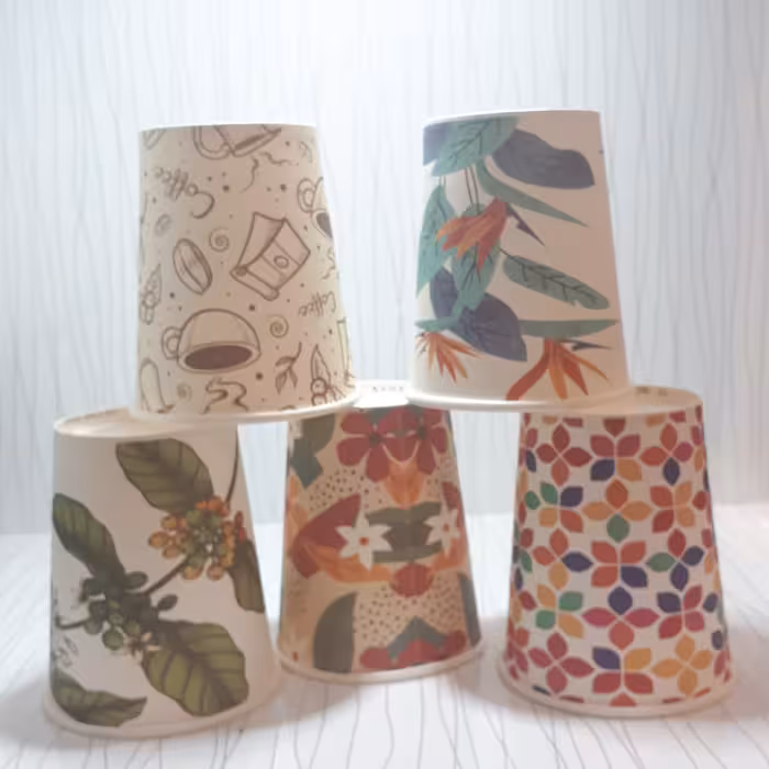 لیوان کاغذی 220 با کاغذ پارس 50 عددی