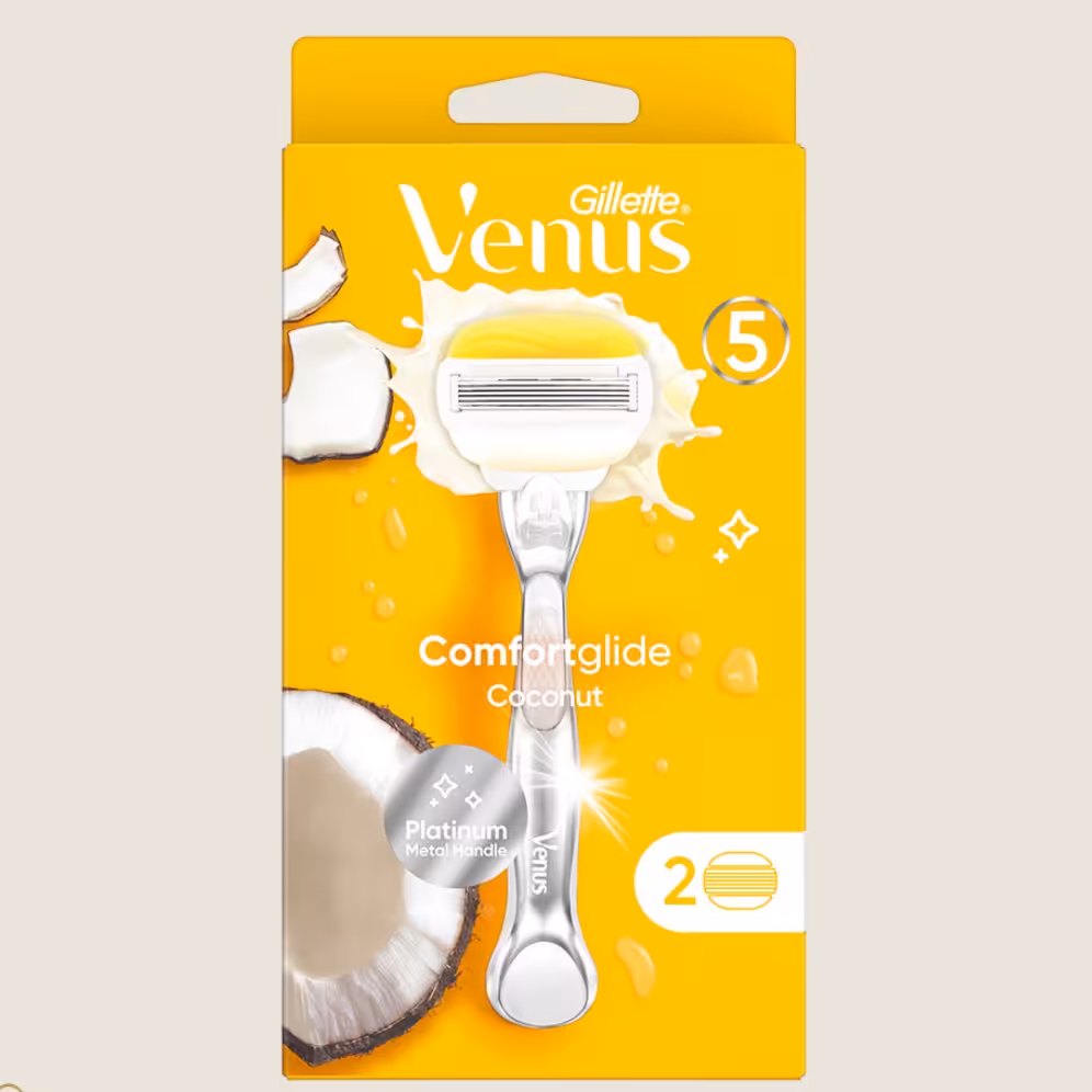 خودتراش ژیلت مدل ونوس  Olay دارای پنج تیغ  به همراه دو یدک