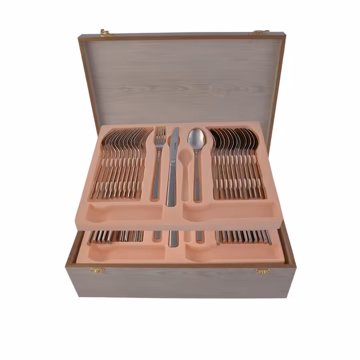 سرویس قاشق و چنگال 54 پارچه ام جی اس مدل SHICAGO(Ch)006