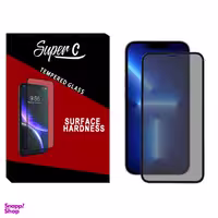 محافظ صفحه نمایش حریم شخصی سوپرسی مدل PVC-01 مناسب برای گوشی موبایل اپل Iphone 13 / 13 pro