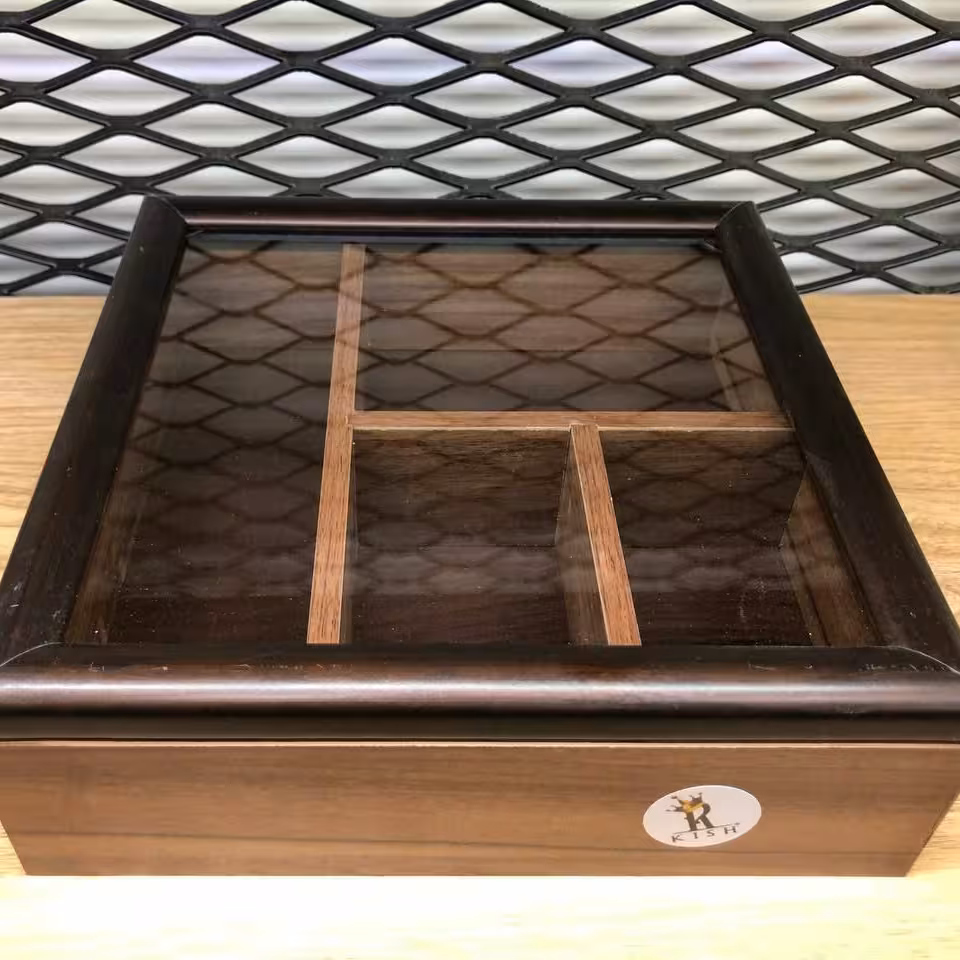 تی بگ چوبی 4 خانه بزرگ مستطیل