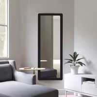 آینه مدل نیم قدی طرح نوستالژی