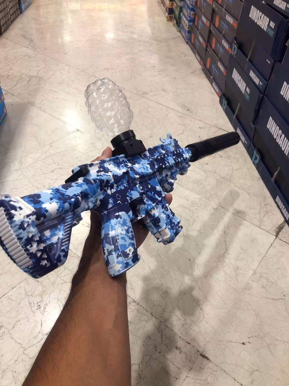 اسباب بازی تفنگ شارژی تیر ژله ای