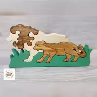 پازل چوبی و دکوری 