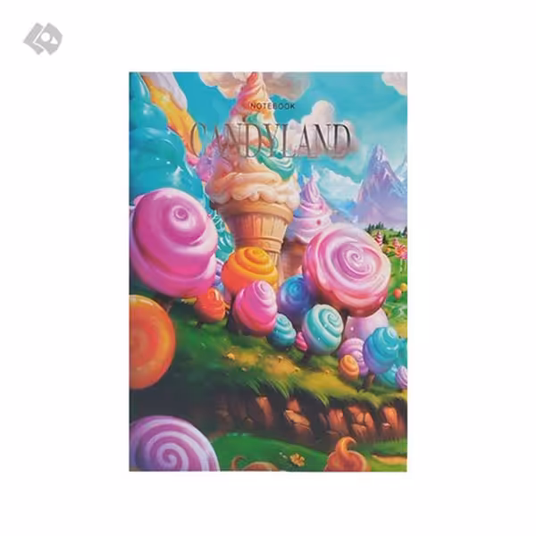 دفتر یادداشت مدل CANDYLAND کد 486 برند همیشه نوت
