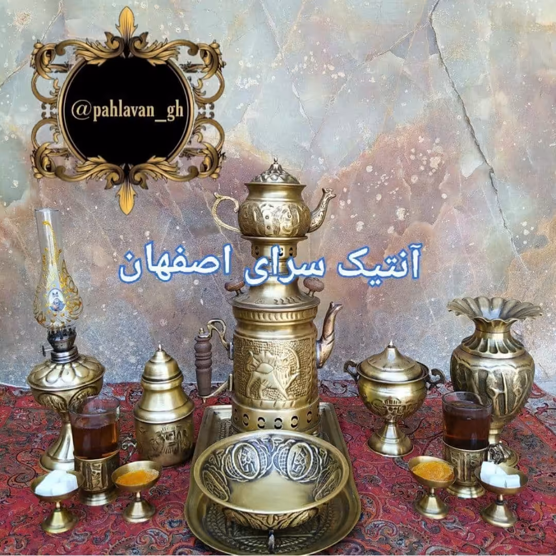 کتری شکاری ذغالی 1.5لیتر با سرویس کامل