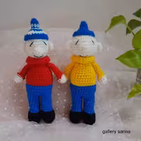 پت ومت  با دستبافتهای من. قلاب بافی