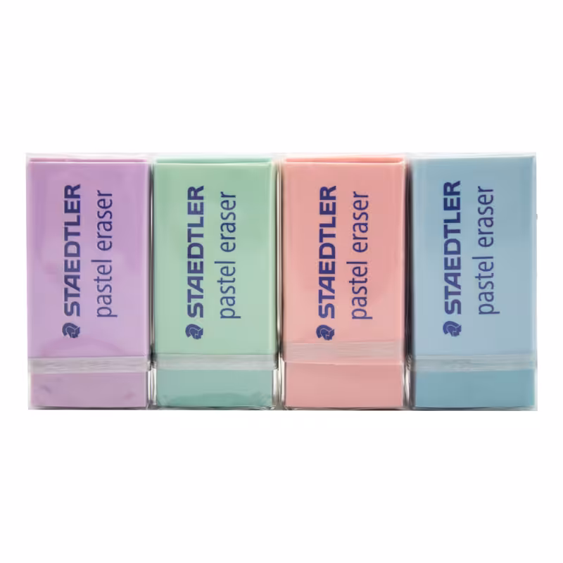 پاک کن استدلر مدل پاستلی بسته 4 عددی