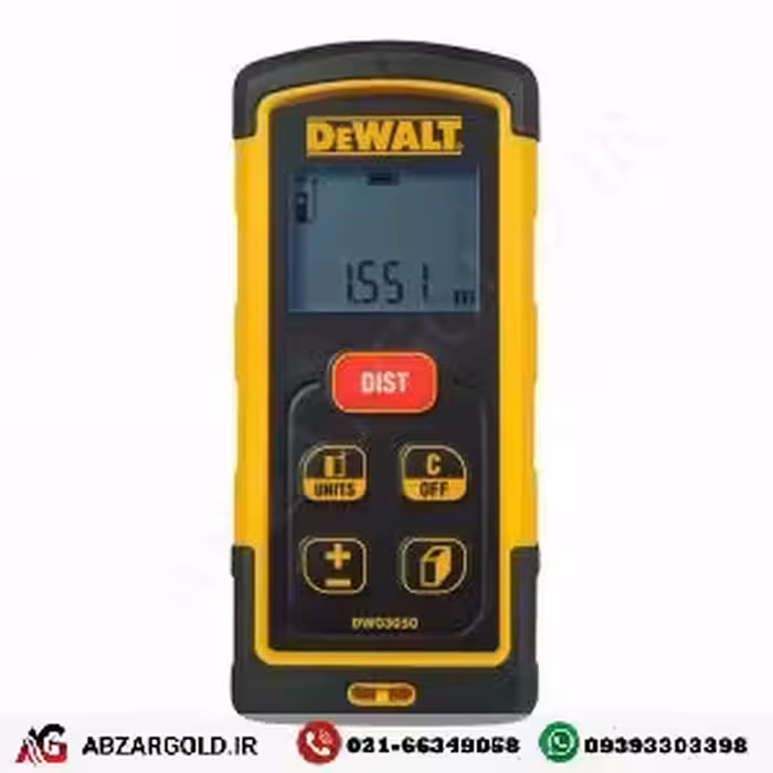 متر لیزری دیوالت مدل DW03050 bluetooth