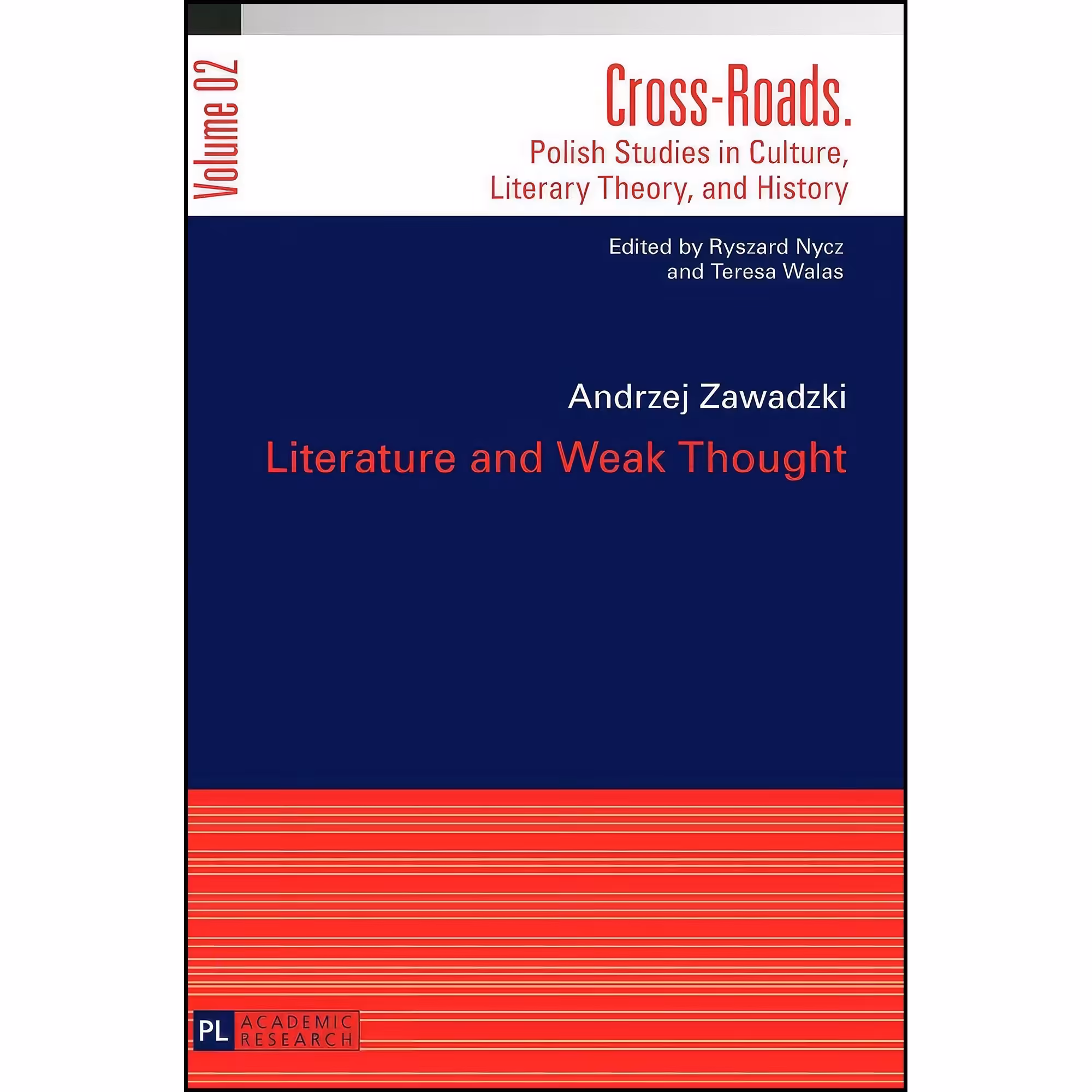 کتاب زبان اصلی Literature and Weak Thought  اثر Andrzej Zawadzki