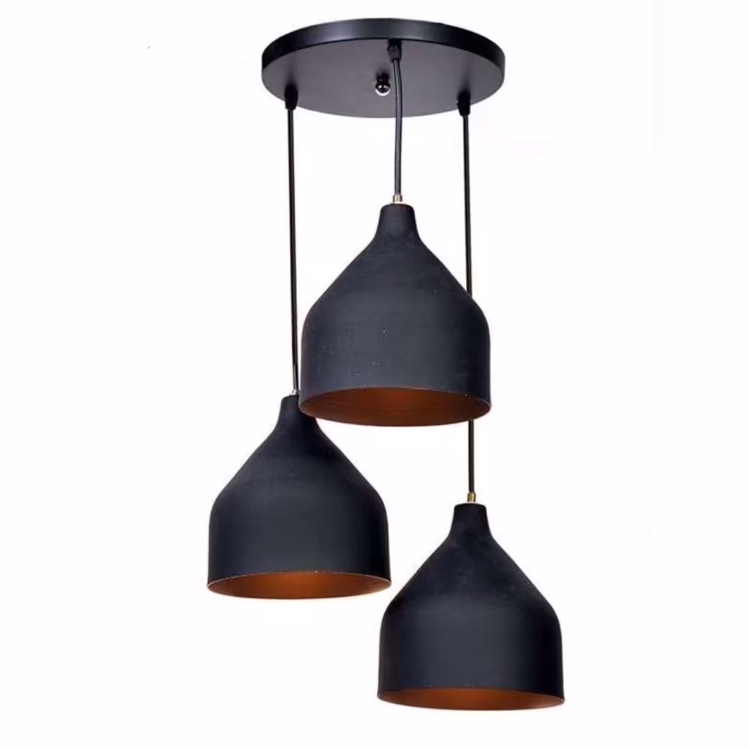 چراغ اویز سقفی 3 شعله بسیار زیبا فوق العاده با کیفیت