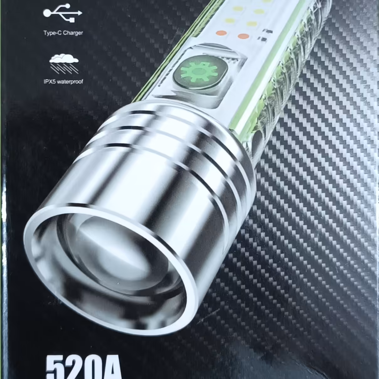 چراغ قوه زد آب 