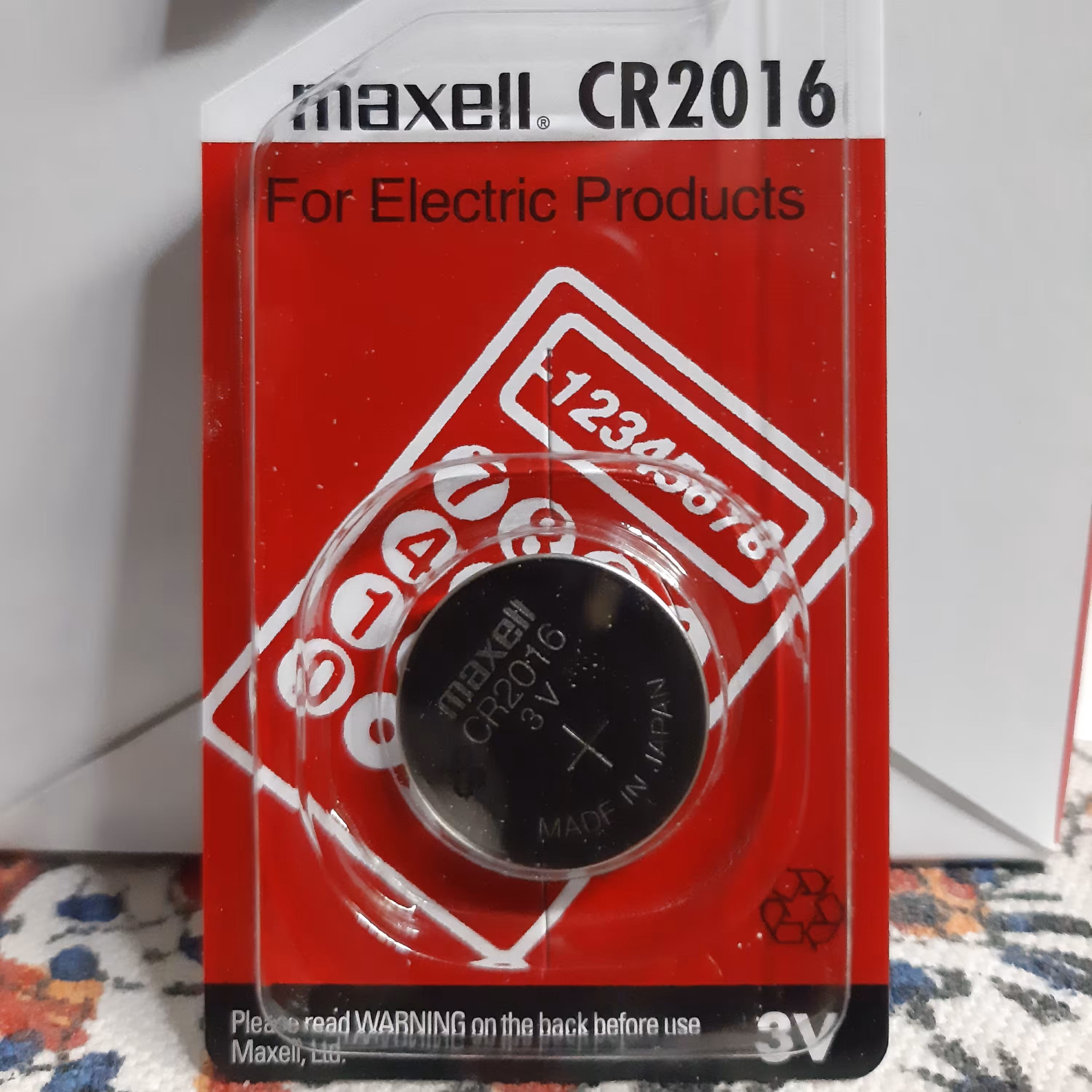 باتری سکه ای مکسل 2025،2016،2032 به صورت بسته بندی و تاریخ بالا