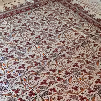 سفره ورومیزی قلمکاری سنتی سایز 100در150 سانت طرح انگوری