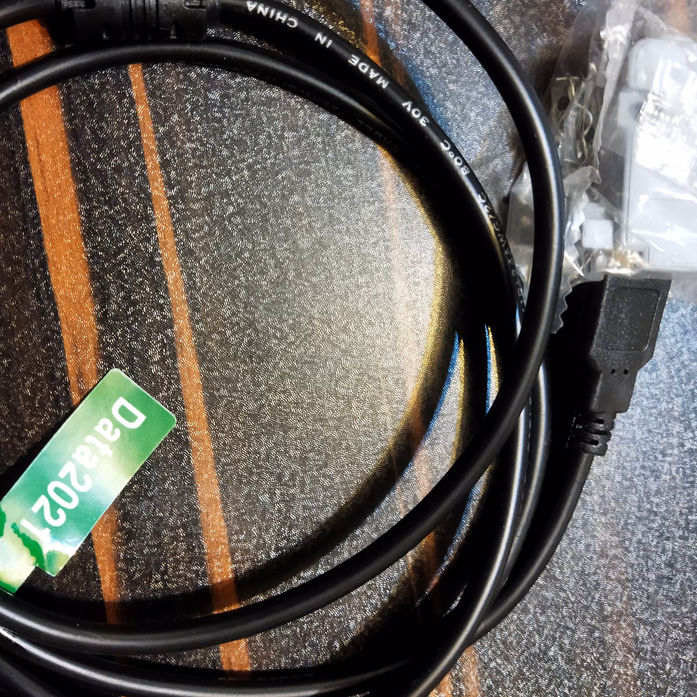 کابل دیتا( تغییر سریال) کارتخوان s90 gray-s90two port-d210type g   دست ساز( پس کرایه )