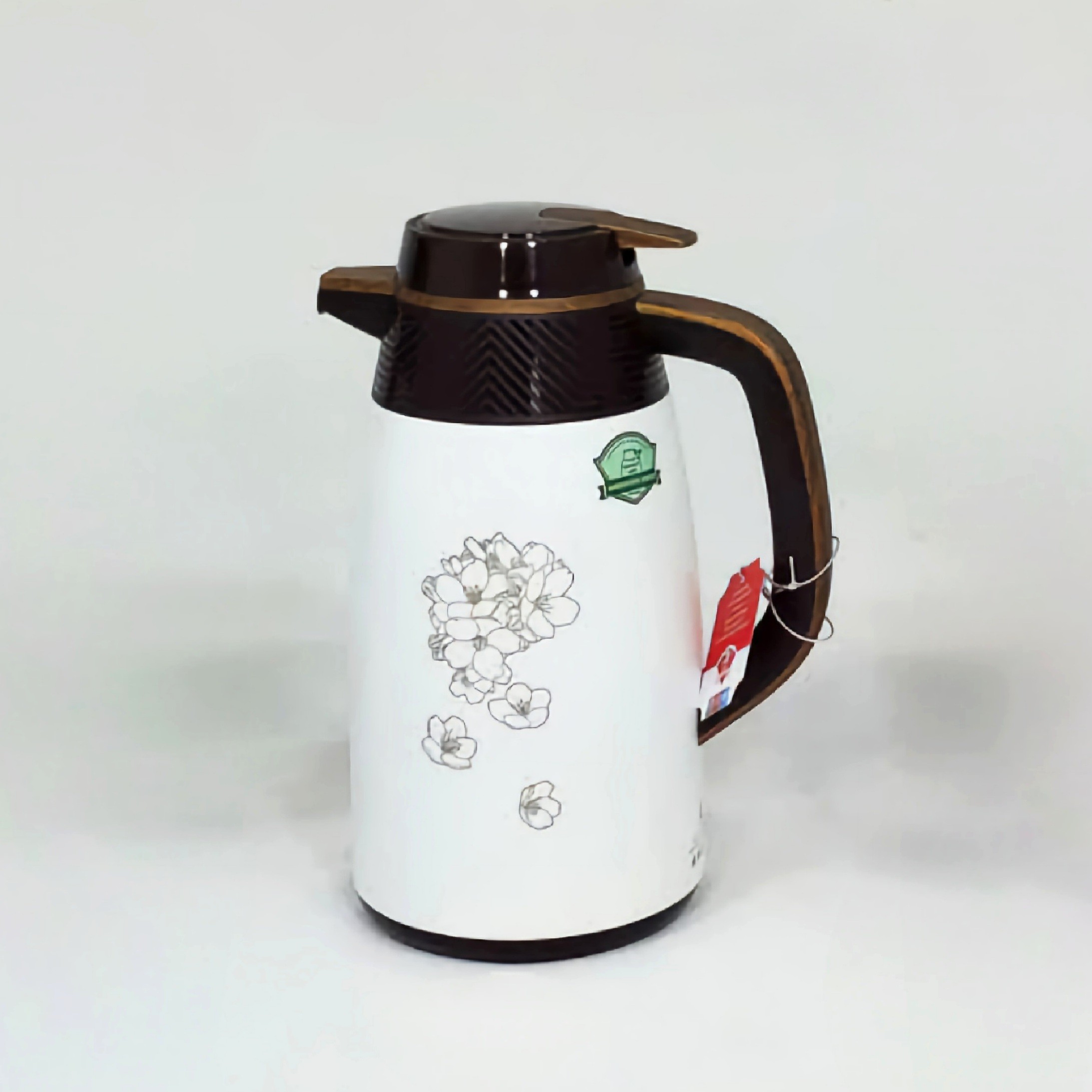 فلاسک شیشه دار  13 لیتر  SP رنگ سفید