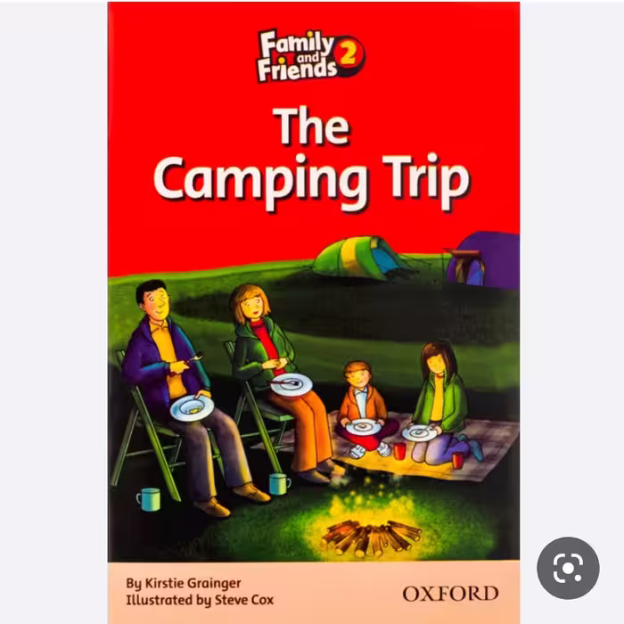 کتاب داستان فمیلی فرندز کمپینگ تریپ  camping trip