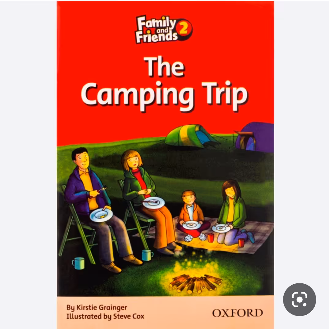 کتاب داستان فمیلی فرندز کمپینگ تریپ  camping trip