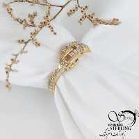 انگشتر طلاروس طرح کلاسیک کد 11653