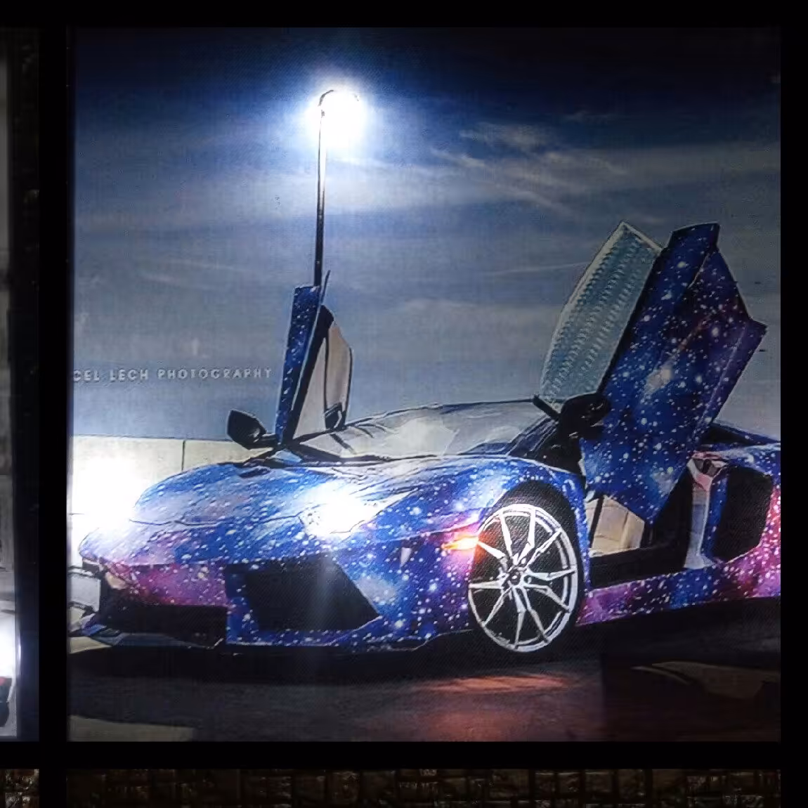 تابلو چراغدار لامبورگینی