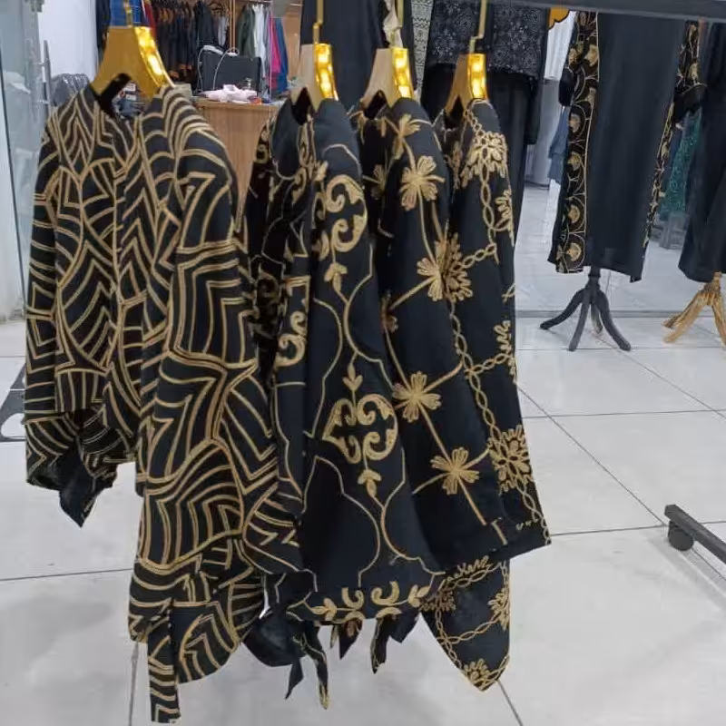 شومیز و سارافون آتوسا خامه دوزی