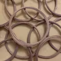 زه راکت بدمینتون سیم بدمینتون زه تنیس سفید بنفش