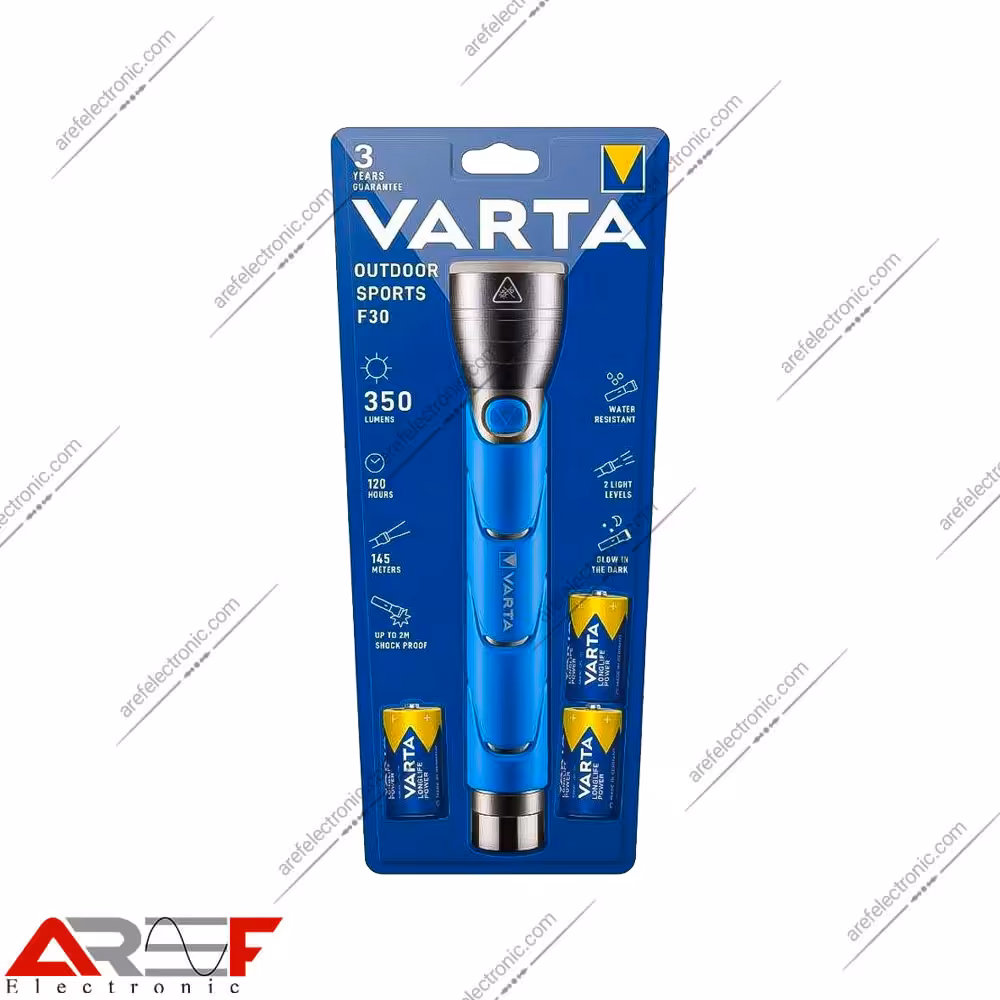چراغ قوه Outdoor Sports F30 وارتا - فروشگاه عارف الکترونیک