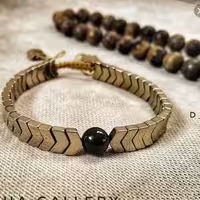 دستبندحدیدطلایی