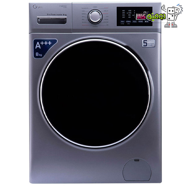 خرید ماشین لباسشویی جی پلاس مدل GWM-K8220 ظرفیت 8 کیلوگرم - دومینو کالا