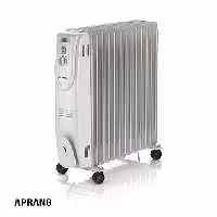 شوفاژ برقی آریته مدل AR-0836/1 - سفید متالیک