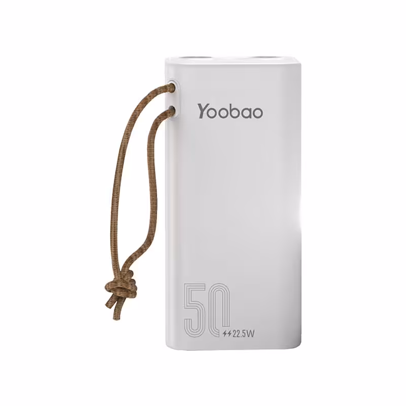 قیمت پاوربانک یوبائو H5 ظرفیت 50000 میلی‌آمپر - ایسل