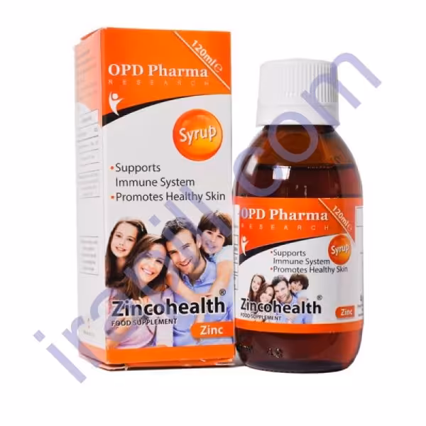 شربت زینکوهلث او پی دی فارما 120 میلی لیتر