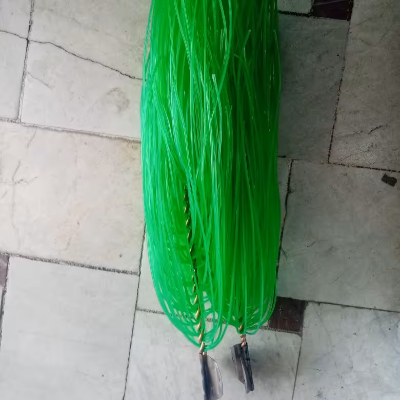 جارو شهرداری سبز بزرگ گیره دار ( بدون دسته )