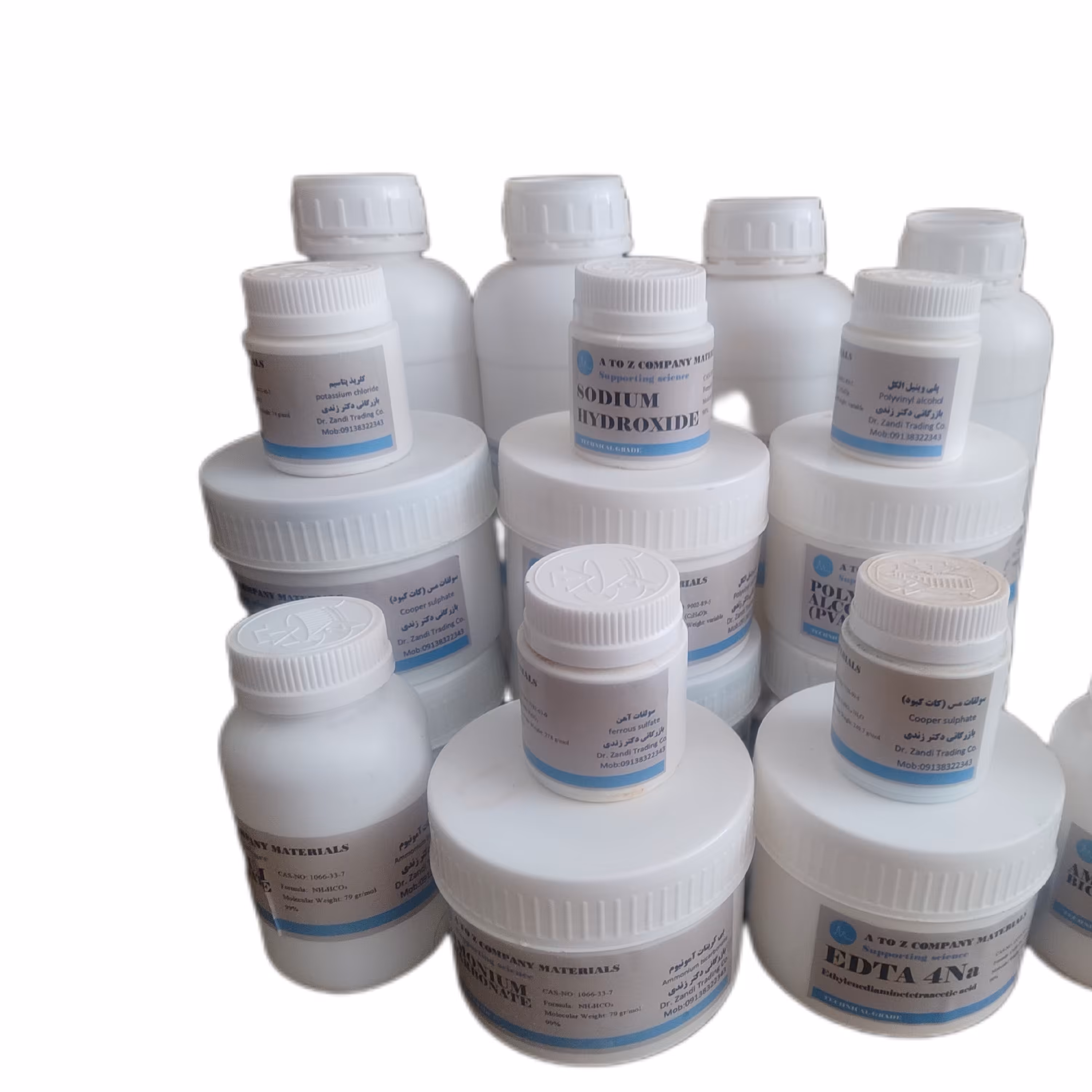 نیترات کلسیم نیم لیتری آزمایشگاهی 98 درصد