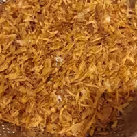 پیاز سرخ شده خلالی ونگینی