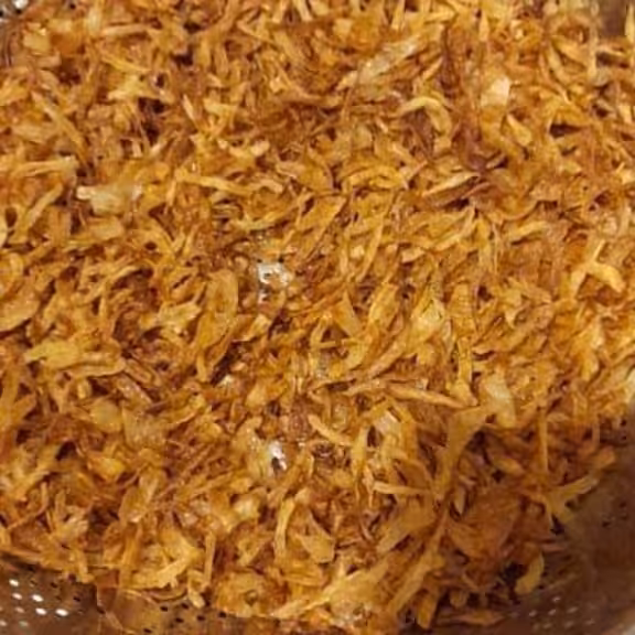 پیاز سرخ شده خلالی ونگینی