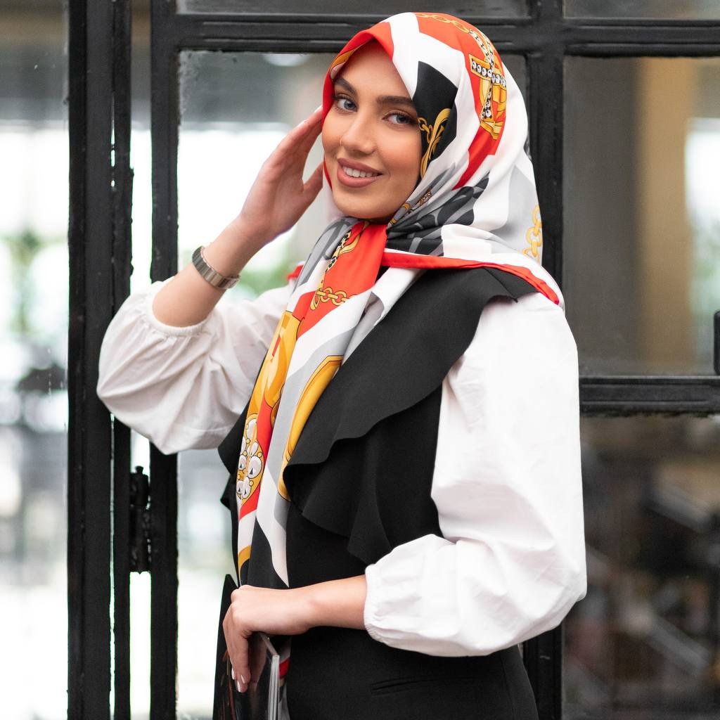 روسری ابریشم توییل