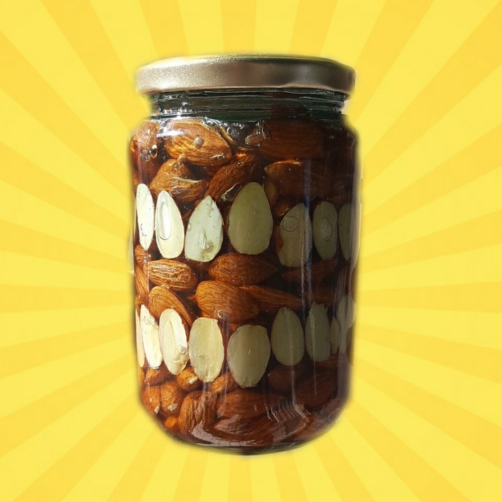 عسل بادام درجه یک(450 گرم خالص)